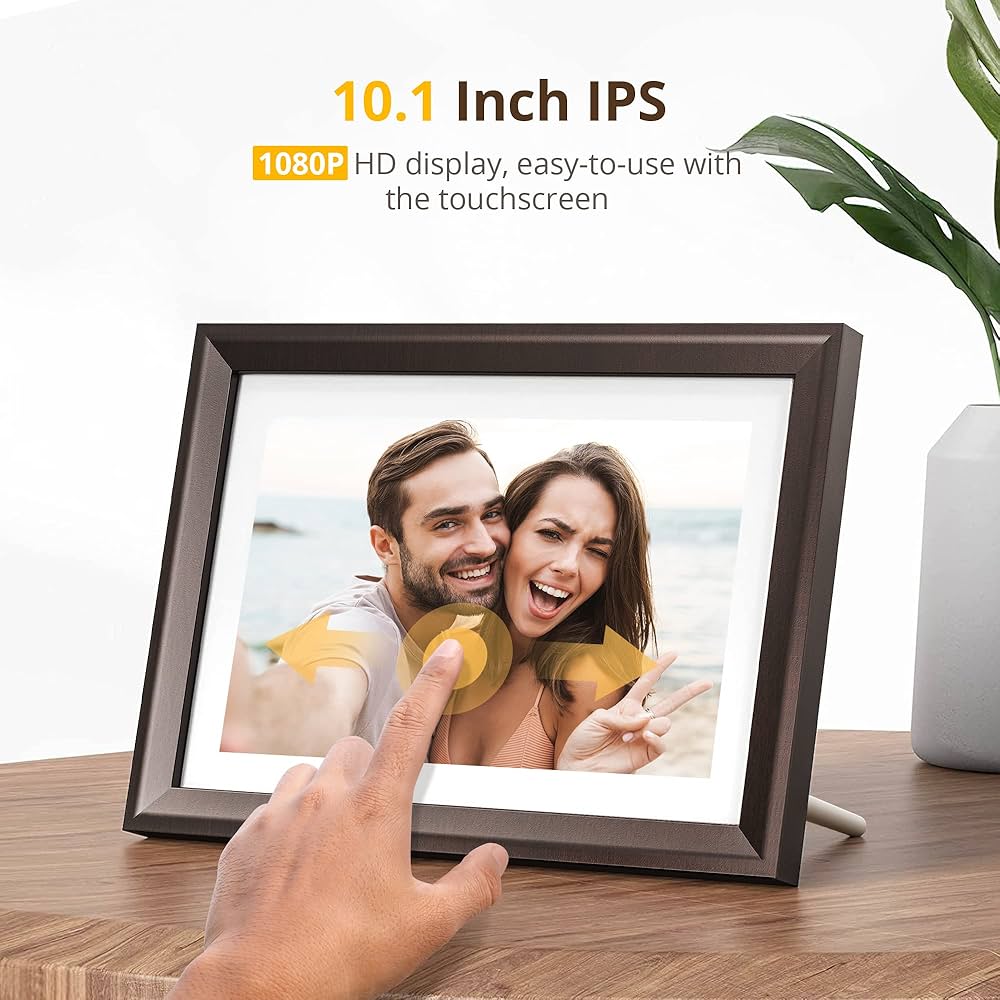 Amazon.com : Dragon Touch Digital Picture Frame WiFi 10 inch